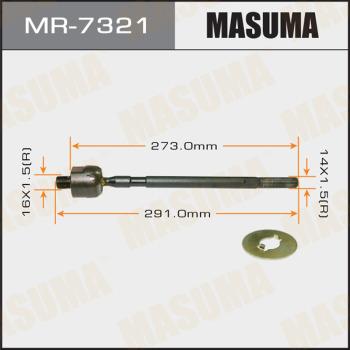 MASUMA MR-7321 - Осьовий шарнір, рульова тяга avtolavka.club