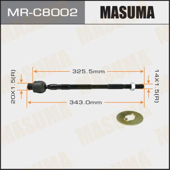 MASUMA MR-C8002 - Осьовий шарнір, рульова тяга avtolavka.club