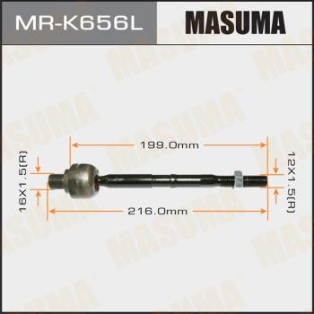 MASUMA MR-K656L - Осьовий шарнір, рульова тяга avtolavka.club