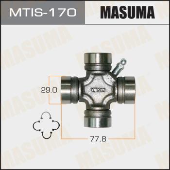 MASUMA MTIS-170 - Шарнір, поздовжній вал avtolavka.club