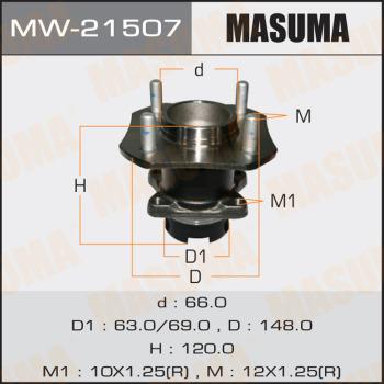 MASUMA MW-21507 - Маточина колеса avtolavka.club