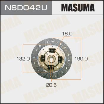 MASUMA NSD042U - Диск зчеплення avtolavka.club