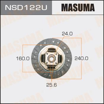 MASUMA NSD122U - Диск зчеплення avtolavka.club