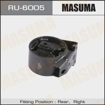 MASUMA RU6005 - Подушка, підвіска двигуна avtolavka.club