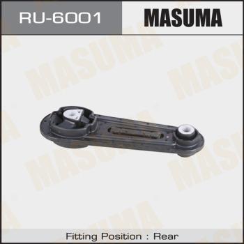 MASUMA RU-6001 - Подушка, підвіска двигуна avtolavka.club