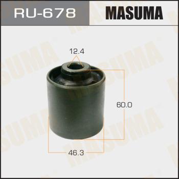 MASUMA RU-678 - Сайлентблок, важеля підвіски колеса avtolavka.club