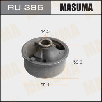 MASUMA RU386 - Сайлентблок, важеля підвіски колеса avtolavka.club