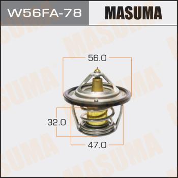 MASUMA W56FA-78 - Термостат, охолоджуюча рідина avtolavka.club
