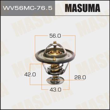 MASUMA WV56MC-76.5 - Термостат, охолоджуюча рідина avtolavka.club