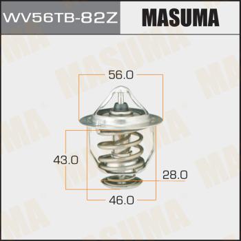 MASUMA WV56TB82Z - Термостат, охолоджуюча рідина avtolavka.club