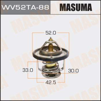 MASUMA WV52TA-88 - Термостат, охолоджуюча рідина avtolavka.club