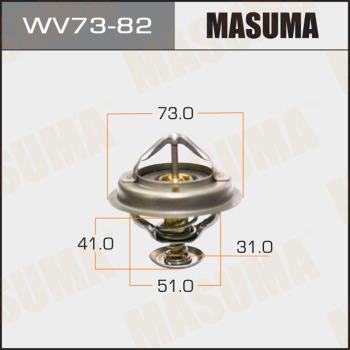 MASUMA WV7382 - Термостат, охолоджуюча рідина avtolavka.club