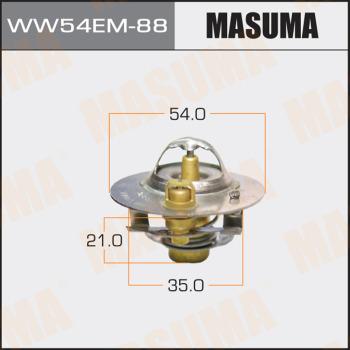 MASUMA WW54EM-88 - Термостат, охолоджуюча рідина avtolavka.club