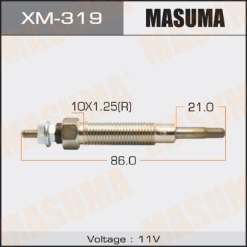 MASUMA XM319 - Свічка розжарювання avtolavka.club