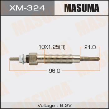 MASUMA XM324 - Свічка розжарювання avtolavka.club