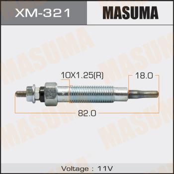 MASUMA XM-321 - Свічка розжарювання avtolavka.club