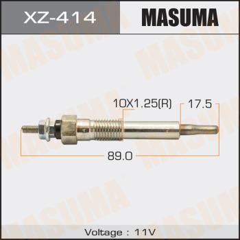 MASUMA XZ414 - Свічка розжарювання avtolavka.club