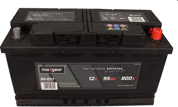 Maxgear 595402080 D722 - Стартерна акумуляторна батарея, АКБ avtolavka.club