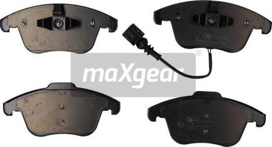 Maxgear 19-0906 - Гальмівні колодки, дискові гальма avtolavka.club