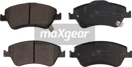 Maxgear 19-0901 - Гальмівні колодки, дискові гальма avtolavka.club