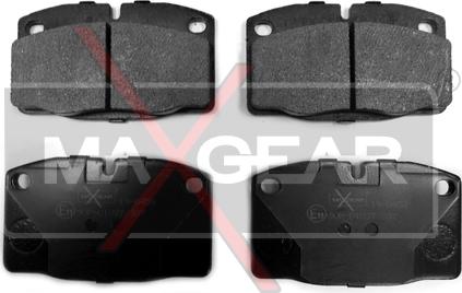 Maxgear 19-0458 - Гальмівні колодки, дискові гальма avtolavka.club