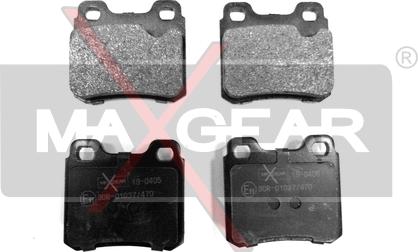 Maxgear 19-0405 - Гальмівні колодки, дискові гальма avtolavka.club