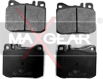 Maxgear 19-0435 - Гальмівні колодки, дискові гальма avtolavka.club