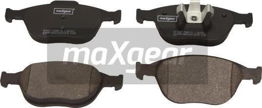 Maxgear 19-0657 - Гальмівні колодки, дискові гальма avtolavka.club