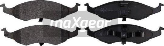 Maxgear 19-0864 - Гальмівні колодки, дискові гальма avtolavka.club