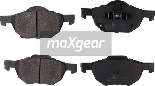 Maxgear 19-0881 - Гальмівні колодки, дискові гальма avtolavka.club