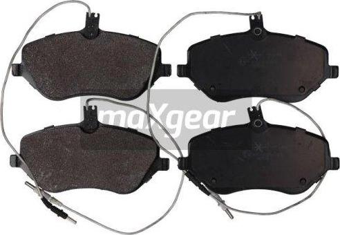 Maxgear 19-1464 - Гальмівні колодки, дискові гальма avtolavka.club