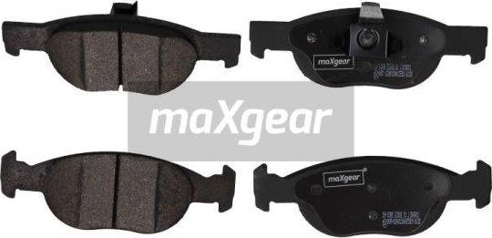 Maxgear 19-1089 - Гальмівні колодки, дискові гальма avtolavka.club