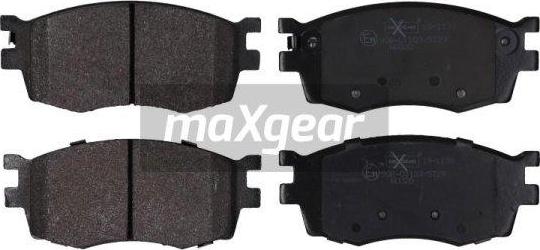 Maxgear 19-1139 - Гальмівні колодки, дискові гальма avtolavka.club