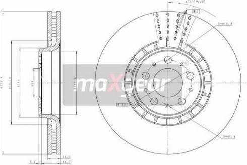 Maxgear 19-1835MAX - Гальмівний диск avtolavka.club