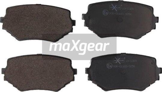 Maxgear 19-1389 - Гальмівні колодки, дискові гальма avtolavka.club