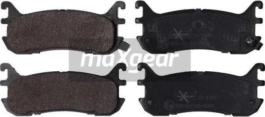 Maxgear 19-1385 - Гальмівні колодки, дискові гальма avtolavka.club