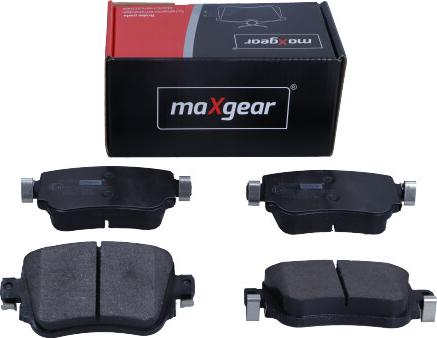 Maxgear 19-3407 - Гальмівні колодки, дискові гальма avtolavka.club