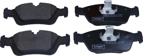 Maxgear 19-3665 - Гальмівні колодки, дискові гальма avtolavka.club