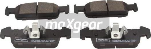 Maxgear 19-3046 - Гальмівні колодки, дискові гальма avtolavka.club