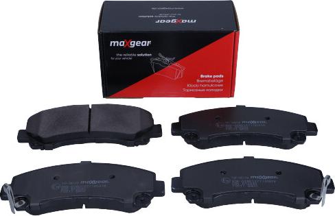 Maxgear 19-3019 - Гальмівні колодки, дискові гальма avtolavka.club