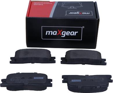 Maxgear 19-3139 - Гальмівні колодки, дискові гальма avtolavka.club