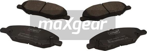 Maxgear 19-3395 - Гальмівні колодки, дискові гальма avtolavka.club