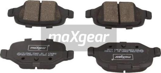 Maxgear 19-2960 - Гальмівні колодки, дискові гальма avtolavka.club