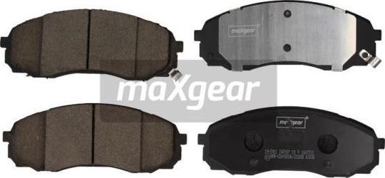 Maxgear 19-2901 - Гальмівні колодки, дискові гальма avtolavka.club