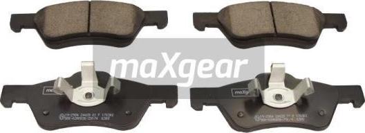 Maxgear 19-2984 - Гальмівні колодки, дискові гальма avtolavka.club