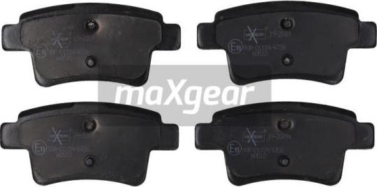 Maxgear 19-2089 - Гальмівні колодки, дискові гальма avtolavka.club