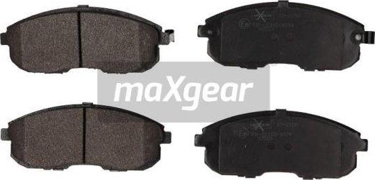 Maxgear 19-2158 - Гальмівні колодки, дискові гальма avtolavka.club