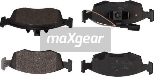 Maxgear 19-2108 - Гальмівні колодки, дискові гальма avtolavka.club