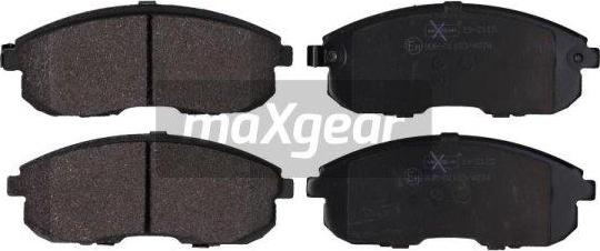 Maxgear 19-2115 - Гальмівні колодки, дискові гальма avtolavka.club