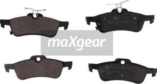 Maxgear 19-2175 - Гальмівні колодки, дискові гальма avtolavka.club